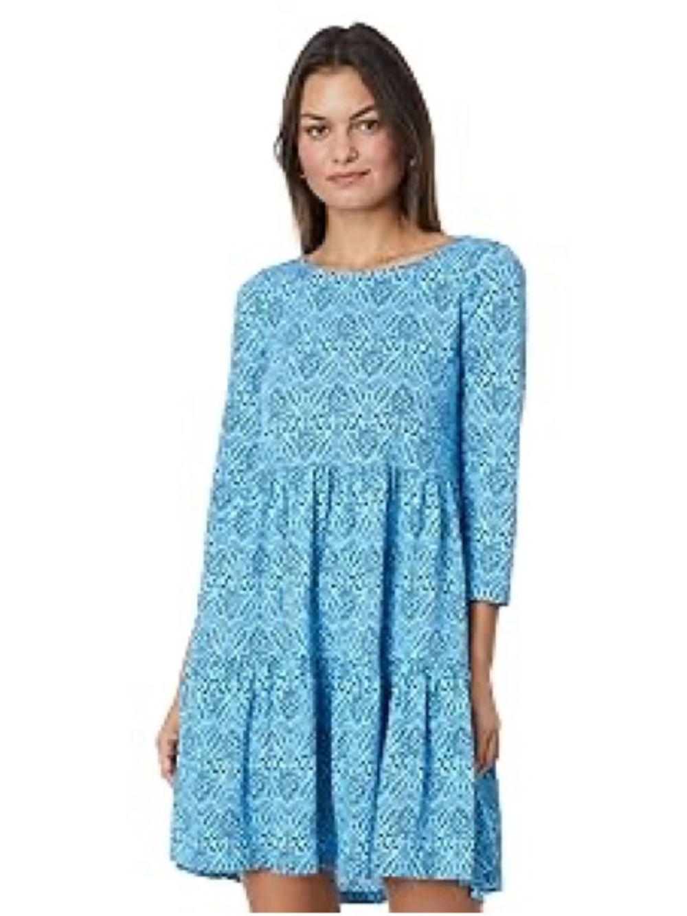 NWOT Lilly Pulitzer Womens Geanna 3/4 Sleeve Dress Sz L